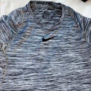 Nike Pro Gray Athletic Shirt